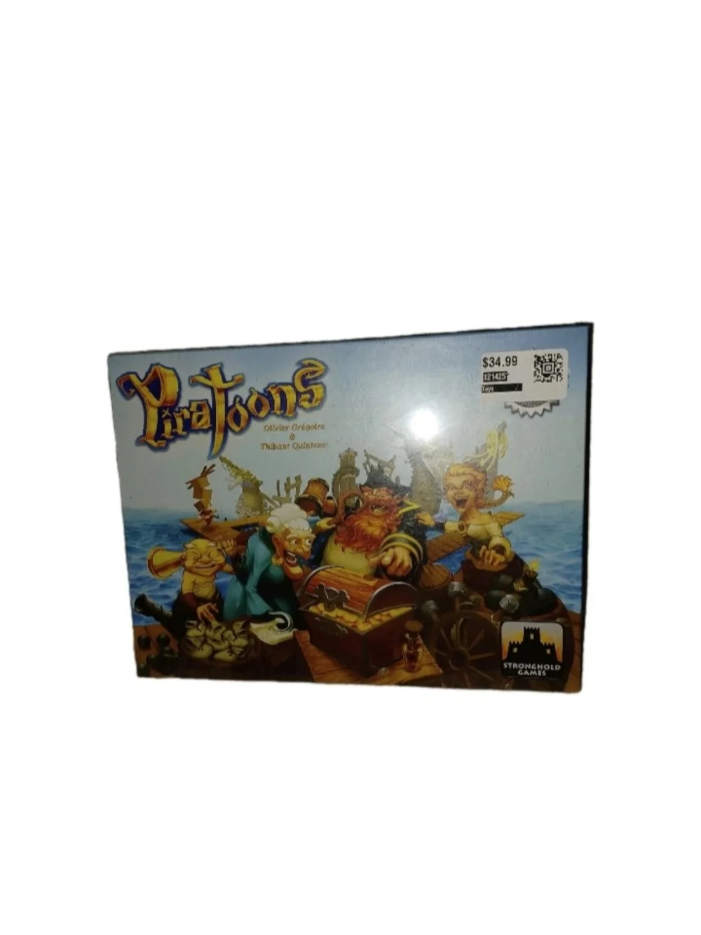 2016 Stronghold Games PIRATOONS Build a Pirate Ship & Recruit a Crew Sealed(GAR)